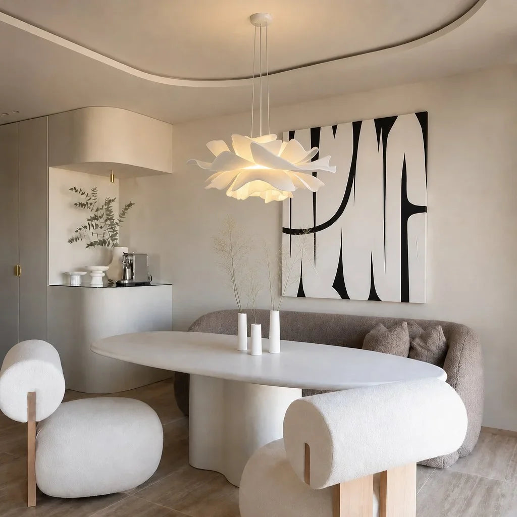 Gupton Nordic Lotus Flower Pendant Light