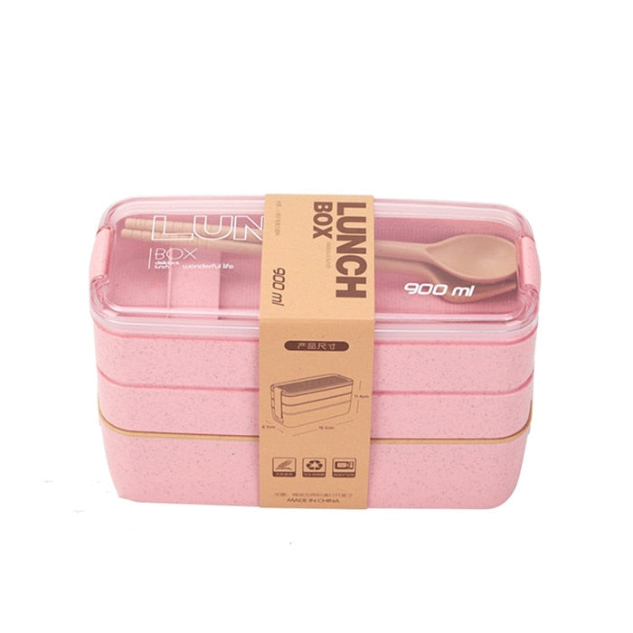 3-laags Bento-doos