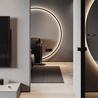 NovaHalo LumaNova Circulaire Wandlamp Voor Moderne Minimalistische Interieurs