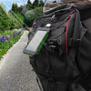 Waterdichte zonne-energiebank | LED-oplader voor smartphones, fietsen en kamperen