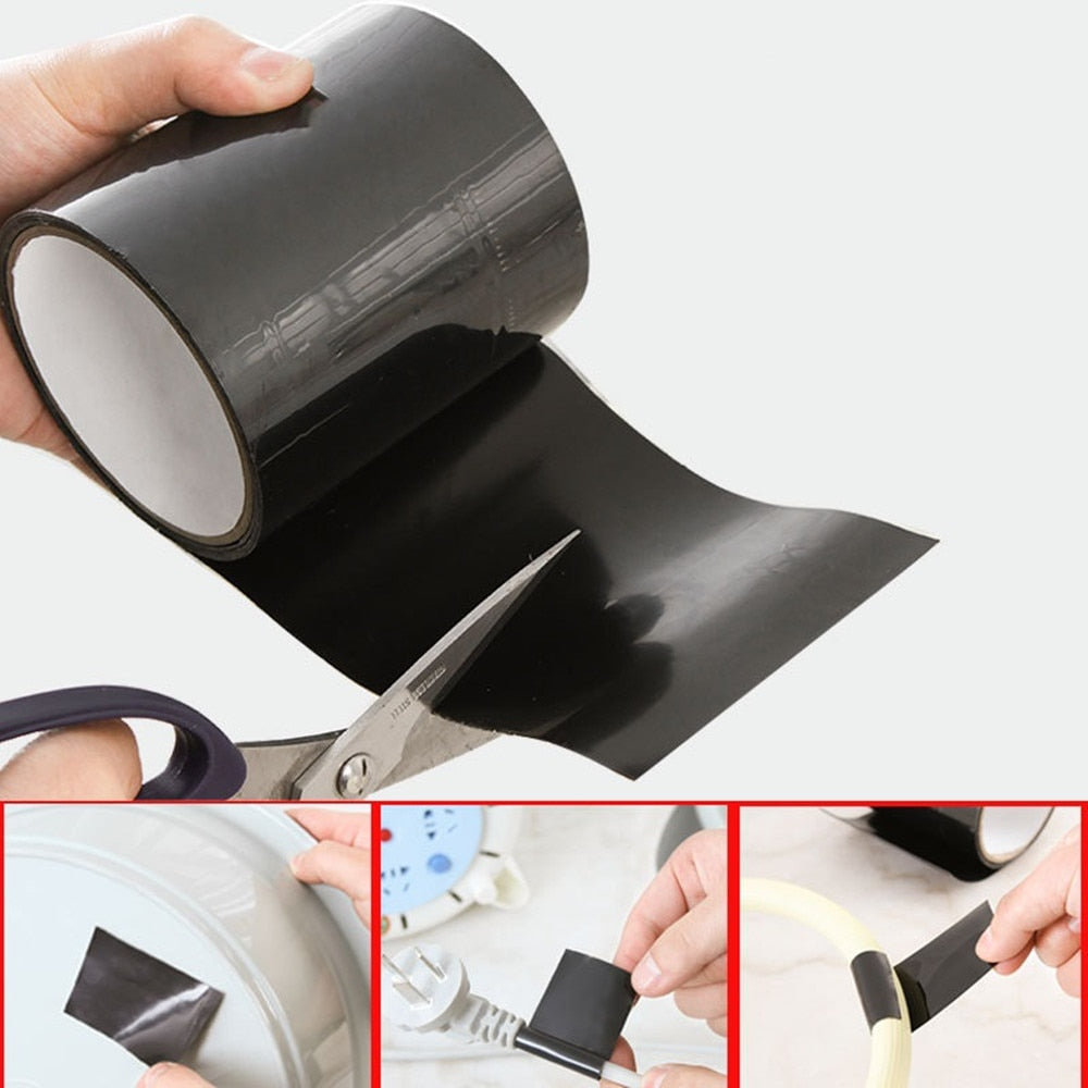 FixSeal Waterdichte Reparatietape – Directe Afsluiting voor Binnen en Buiten