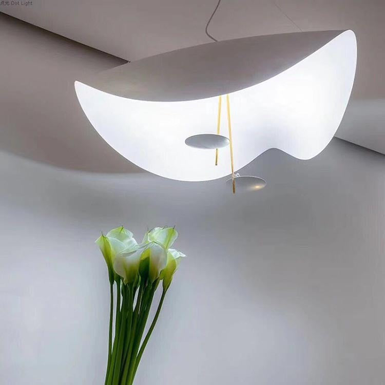 Jexie Plafondlamp Blad Modern Zwart/Goud Woonkamer Slaapkamer