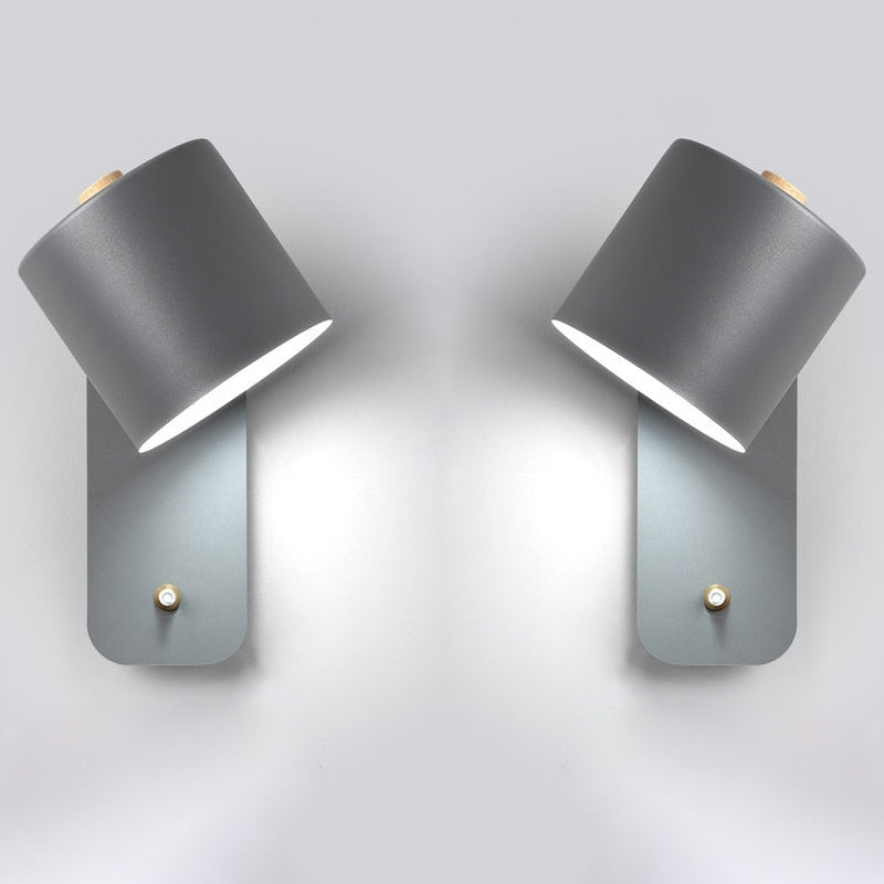 LED Wandlamp met Schakelaar | Modern Metaal Design