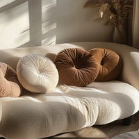 Poetica – Rond Kussen in Modern Design