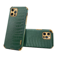 iPhone Leer Case Krokodil – Luxe & Beschermend
