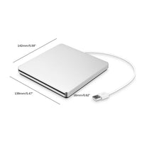 Externe DVD-Recorder voor optische schijven Draagbaar voor MacBook Air