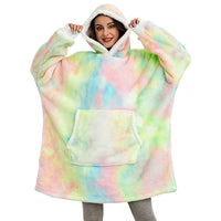 Ultra Zachte Fleece En Wol Hooded Deken Voor Comfort En Warmte Thuis