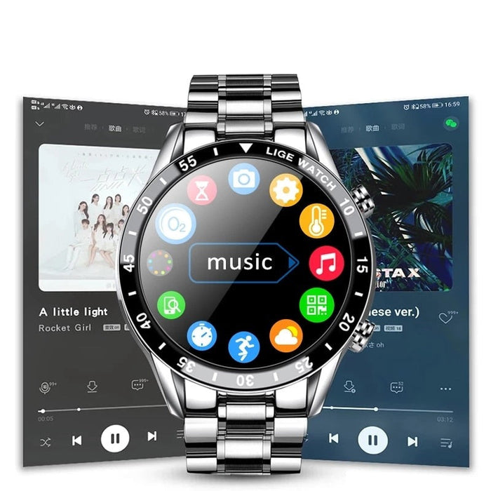 Luxe SmartWatch 4G – Elegante en verbonden stijl met oproepen en connectiviteit