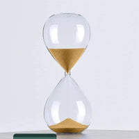 Glas Zandloper Timer | Stijlvolle Decoratie met 5/10/30/60 Minuten Tijdsaanduiding