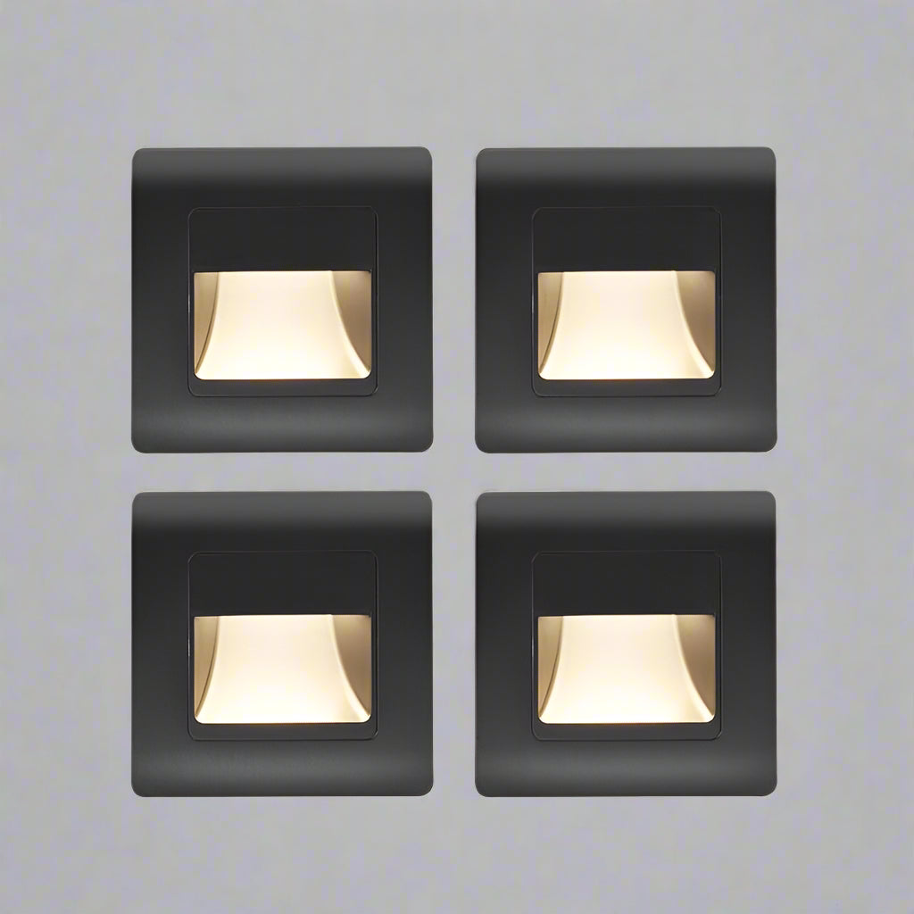 EB Brone - LED Traplicht 4 Kleuren PIR Sensor Inbouw Voetlicht