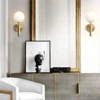 Minimalistische Globe Mystieke Stralende Wandlamp