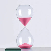 Glas Zandloper Timer | Stijlvolle Decoratie met 5/10/30/60 Minuten Tijdsaanduiding