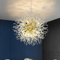 Exclusieve kroonluchter met kristallen – Elegante plafondlamp voor verfijnde interieurs