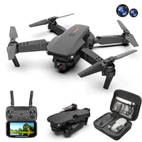 Skanto- E88 Pro Drone 4k HD Dubbele Camera RC VR 3D Lange Batterijduur Vliegroute FPV Mini Drone