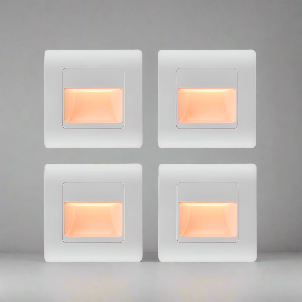EB Brone - LED Traplicht 4 Kleuren PIR Sensor Inbouw Voetlicht