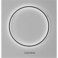 NovaHalo LumaNova Circulaire Wandlamp Voor Moderne Minimalistische Interieurs