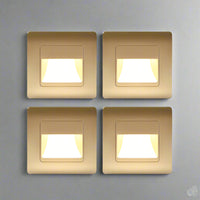 EB Brone - LED Traplicht 4 Kleuren PIR Sensor Inbouw Voetlicht