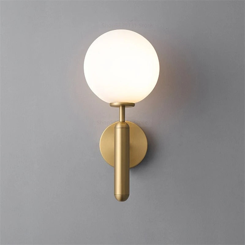 Minimalistische Globe Mystieke Stralende Wandlamp
