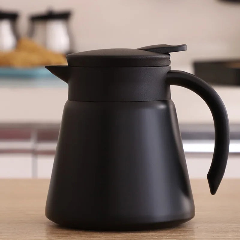 ThermoBrew Geïsoleerde Karaf | Roestvrij Staal 304 | Dubbelwandig & Vakuum Geïsoleerd | 6u Warm / 12u Koud | 0,5 L