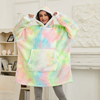 Ultra Zachte Fleece En Wol Hooded Deken Voor Comfort En Warmte Thuis