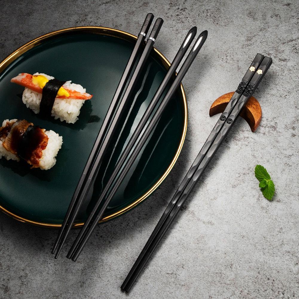 DineLux – Luxe eetstokjes set met verfijnde ontwerpen (5 paar)
