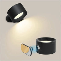 360° Wandlamp – Draadloos, USB-oplaadbaar & 3 helderheidsinstellingen voor flexibele verlichting