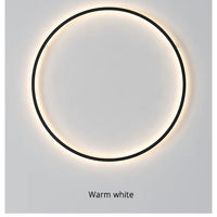 NovaHalo LumaNova Circulaire Wandlamp Voor Moderne Minimalistische Interieurs