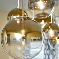 Glazen Bol Hanglamp | Modern Messing Design