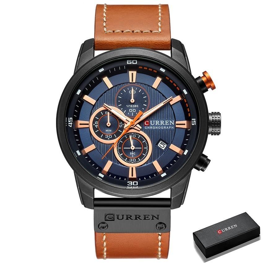 CURREN Chronograaf herenuurwerk