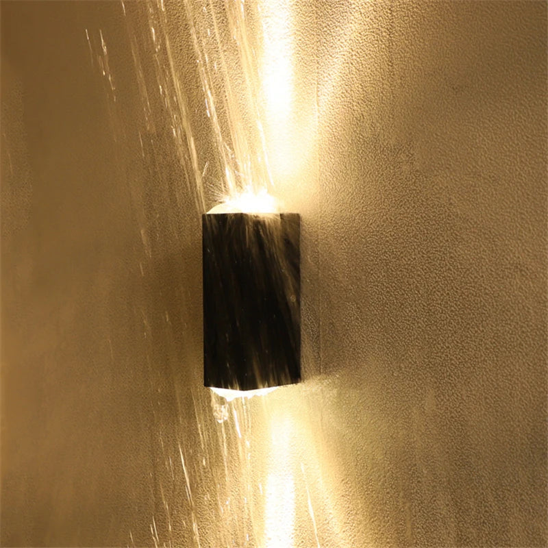 LED-Buitenwandlamp Virelo Beam | IP65 Waterdicht | Aluminium Behuizing | Voor Tuin, Terras & Gevel | 85–265 V