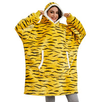 Ultra Zachte Fleece En Wol Hooded Deken Voor Comfort En Warmte Thuis