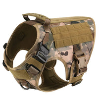 TacticalElite K9 Harness and Leash Set | Military dog harness for large dogs with leash for training