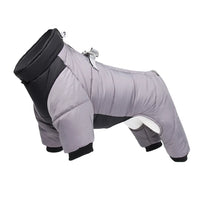 FurLuxe Waterdichte Winterjas met Harnas | Reflecterende en warme hondenjas voor kleine en middelgrote honden