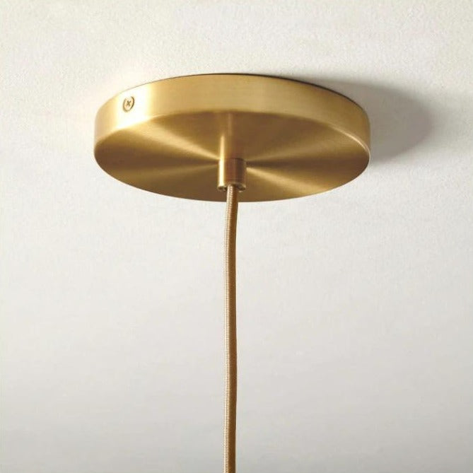 Glazen Bol Hanglamp | Modern Messing Design