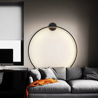 NovaHalo LumaNova Circulaire Wandlamp Voor Moderne Minimalistische Interieurs