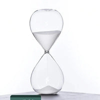 Glas Zandloper Timer | Stijlvolle Decoratie met 5/10/30/60 Minuten Tijdsaanduiding