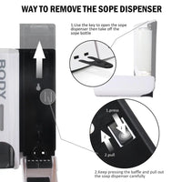 Skanto | Wandgemonteerde douche-dispenser