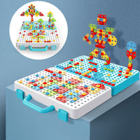 Creatieve bouwdoos met speelgoedboormachine - BuildyDrill