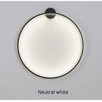 NovaHalo LumaNova Circulaire Wandlamp Voor Moderne Minimalistische Interieurs