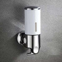 PureFlow - Wandzeepdispenser met twee compartimenten voor een elegante badkamer