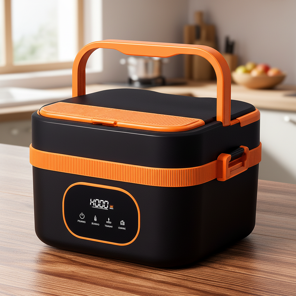 WORKWARM – Draadloze Zelfverwarmende Lunchbox voor Warme Maaltijden op het Werk