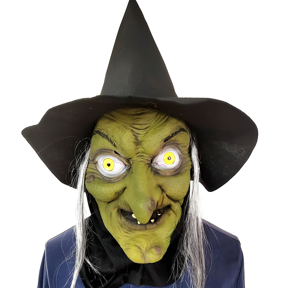 Realistisch Latex Oude Man Masker – Expressief Halloween Kostuum Hoofdkap