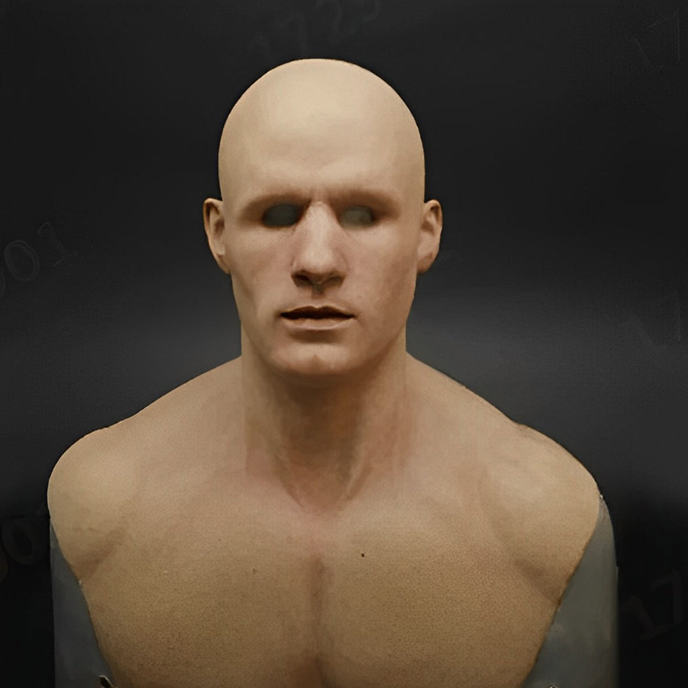 Realistisch Latex Oude Man Masker – Expressief Halloween Kostuum Hoofdkap
