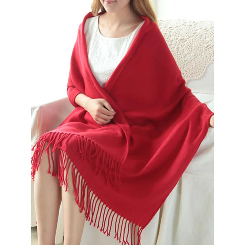 Elegantie Luxe Sjaal Ruit Vrouw | Elegante ruitensjaal voor een verfijnde en warme stijl