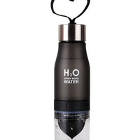 AquaLuxe Elite Hydratatie Fles | Stijlvolle 650ML plastic fles ontworpen om je verfrist te houden met elke slok water of sap.