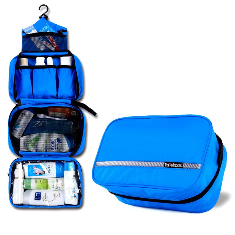Travelior MaxPack Grote Waterdichte Toilettas voor Mannen & Vrouwen | Reistoilettas | Robuust Ontwerp & Veel Opbergruimte