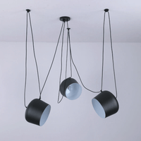 LumaDrum Hanglamp Met Kabel-Aangedreven Lamp Fixture