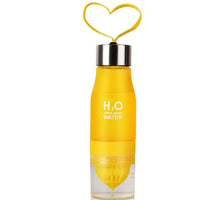 AquaLuxe Elite Hydratatie Fles | Stijlvolle 650ML plastic fles ontworpen om je verfrist te houden met elke slok water of sap.