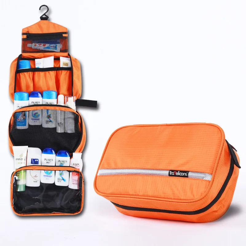 Travelior MaxPack Grote Waterdichte Toilettas voor Mannen & Vrouwen | Reistoilettas | Robuust Ontwerp & Veel Opbergruimte