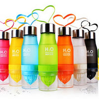 AquaLuxe Elite Hydratatie Fles | Stijlvolle 650ML plastic fles ontworpen om je verfrist te houden met elke slok water of sap.